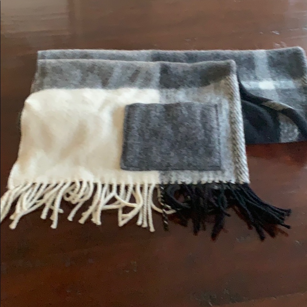 Tristrand wool scarf blanket shawl from Saks